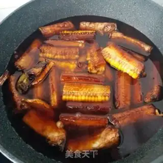 Make Corn burn ribs step 20