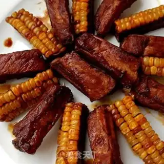 Make Corn burn ribs step 25