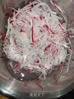 Make The radish step 1