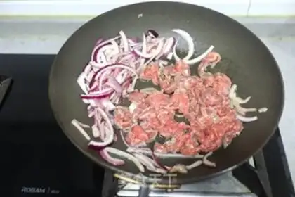 Make Onion beef step 4
