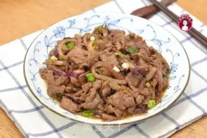 Make Onion beef step 6