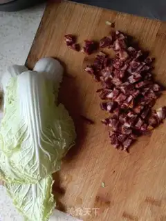 Make Sausage rice step 0