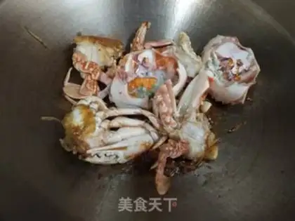 Make Spicy crabs step 7