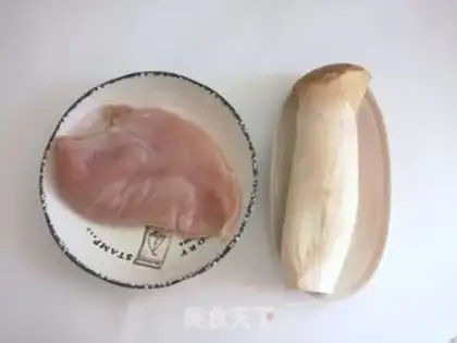 Make Chicken and apricot mushrooms step 0