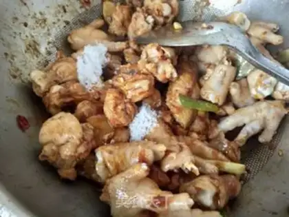 Make Chicken claws, chicken legs step 7