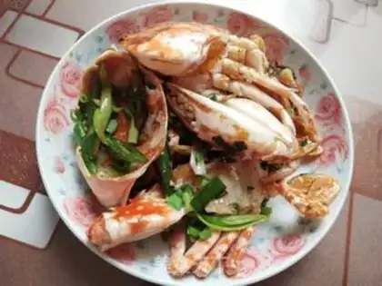 Make Spicy crabs step 10