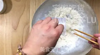 Make Sesame soy-bread step 1