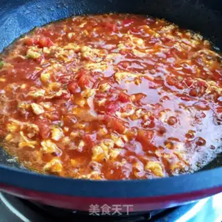 Make Tomato eggs for noodles step 5