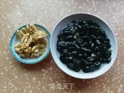 Make walnut mashed beans step 0