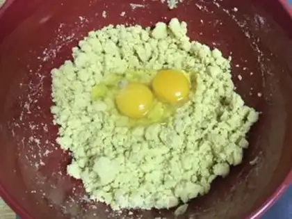 Make Corn burrito step 1