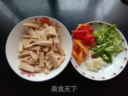 Make Red burning bamboo step 0