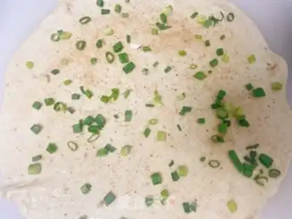 Make Onion butter cake step 2