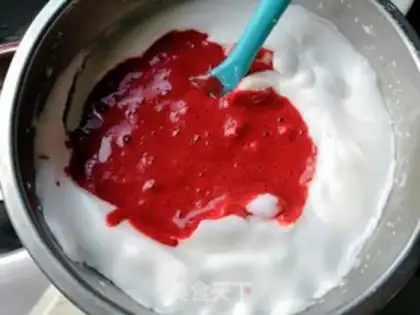 Make Red Cake Roll step 7