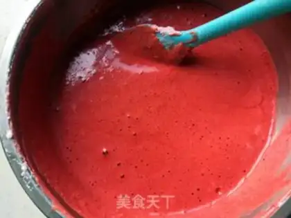 Make Red Cake Roll step 8