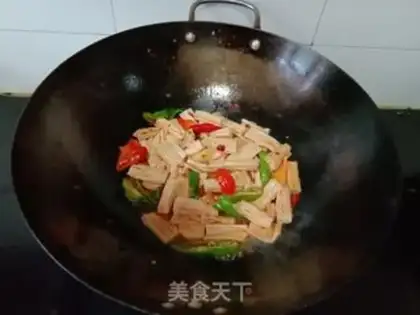 Make Red burning bamboo step 7