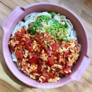 Make Tomato eggs for noodles step 11
