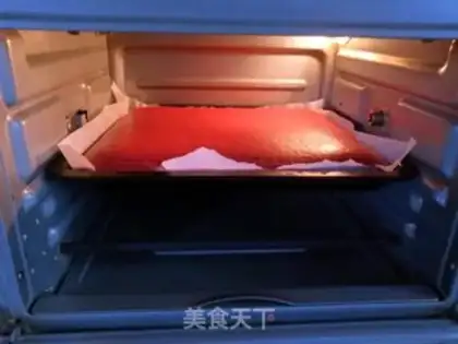 Make Red Cake Roll step 10