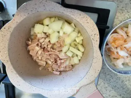 Make Cheese and macaroni step 3