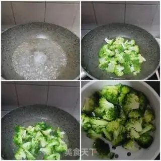 Make Garlic and broccoli step 1