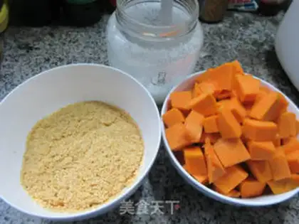 Make Pumpkin porridge step 0