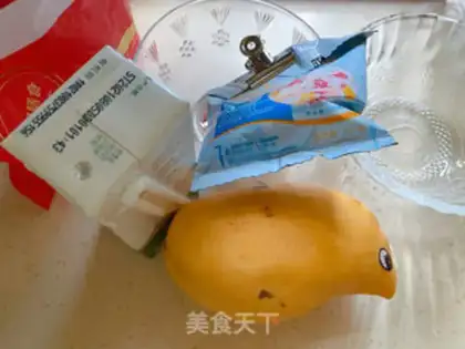 Make Mango pudding step 0