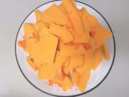 Make Pumpkin pie step 1