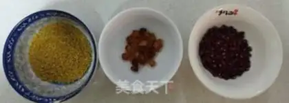 Make Peach and porridge step 0