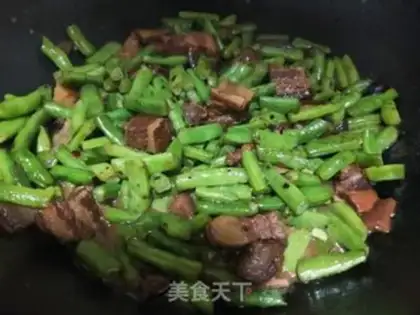Make Five flowers and beans step 6