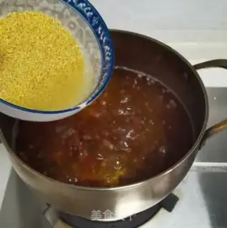 Make Peach and porridge step 4