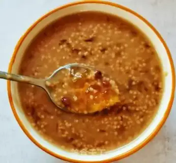 Make Peach and porridge step 7