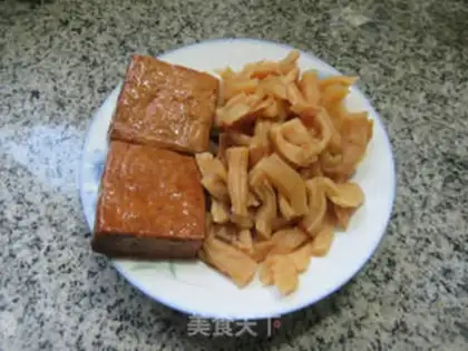 Make Scrambled radish step 0