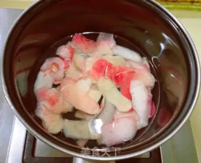 Make The fruit and tea step 1