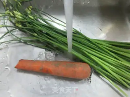 Make Carrot clams and cherries step 1