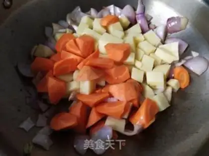 Make Curry chicken step 6