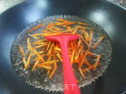 Make Carrot clams and cherries step 4