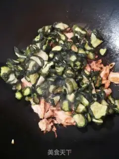 Make cucumber fried meat step 9