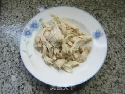 Make Celery with chicken chest step 4