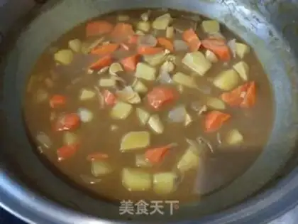 Make Curry chicken step 13