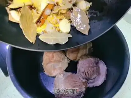 Make Beef sauce step 6