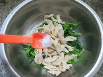 Make Celery with chicken chest step 10