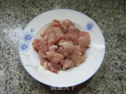 Make Soybeans, chicken-leg meat step 4