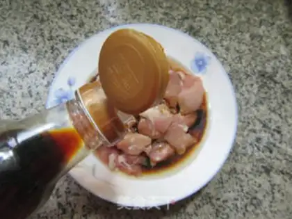 Make Soybeans, chicken-leg meat step 6