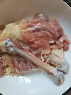 Make Burn chicken legs step 1