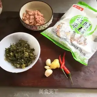 Make Meat and snow step 0