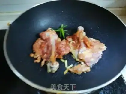 Make Burn chicken legs step 4