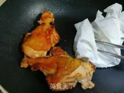 Make Burn chicken legs step 6
