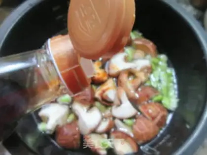 Make Soybeans, chicken-leg meat step 14