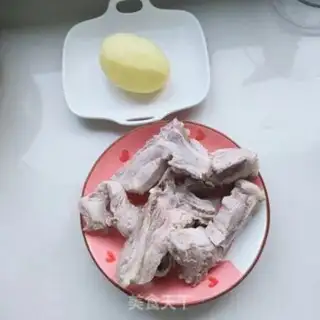 Make Chestbone, potatoes step 0