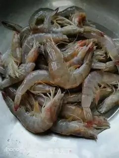 Make Lily shrimp step 2