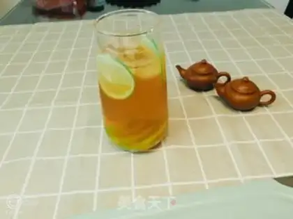 Make Homemade lemon tea step 11